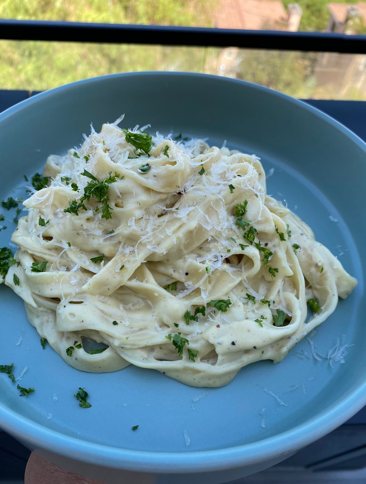 Vegan Fettuccine Alfredo