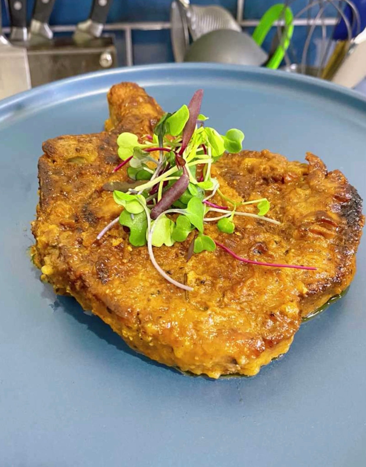 Juicy Southern Style Apple Cider Porkchops